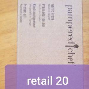 Pampered Chef Garlic Press